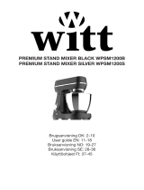 Witt Premium Stand Mixer Omaniku manuaal