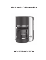 Witt Classic Coffee Maker (valkoinen) Omaniku manuaal