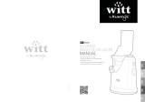 Witt B6200 slowjuicer Omaniku manuaal