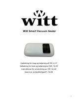 Witt Premium Smart Vacuum Sealer (musta) Omaniku manuaal