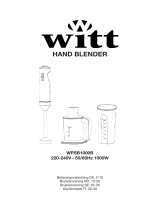 Witt Premium Handblender Omaniku manuaal