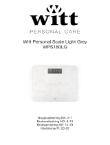 Witt Personal Scale Light Grey Omaniku manuaal