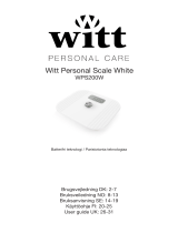 Witt Personal Scale White Omaniku manuaal