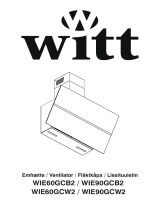 Witt WIE60GCB2 Vægemhætte Omaniku manuaal