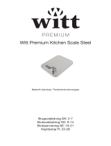 Witt Premium Kitchen Scale Omaniku manuaal