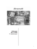 Brandt BIL1770FB fuldint. køleskab Omaniku manuaal