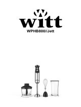 Witt Premium Jett stavblender Omaniku manuaal