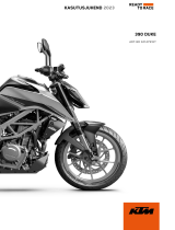 KTM 390 Duke Omaniku manuaal