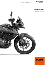 KTM 390 Adventure Omaniku manuaal