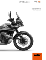 KTM 890 Adventure Omaniku manuaal