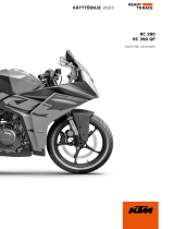 KTM RC 390 Omaniku manuaal