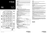 STEINEL Service Fernbedienung RC8 Kasutusjuhend