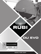 Rubi DU-200 EVO 850 230V 50HZ Electric Cutter Omaniku manuaal