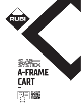 Rubi SLAB A-FRAME TROLLEY Omaniku manuaal