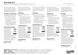 North Light Väggarm Rack Omaniku manuaal