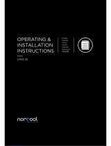 Norcool CAVE 20 Operating & Installation Instructions Manual