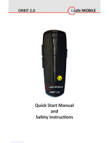 i.safe Mobile ORBIT 2.0 Quick Start Manual And Safety Instructions