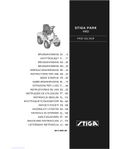 Stiga PARK pro silver Instructions For Use Manual