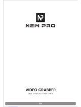 New Pro Video Grabber Quick Installation Manual