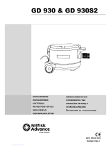 Nilfisk-Advance GD 930 Instructions For Use Manual