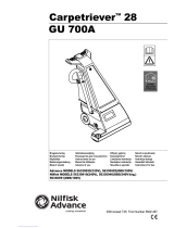 Nilfisk-Advance Carpetriever 28 Instructions For Use Manual