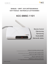 KCC KCC-SMSC-1101 Kasutusjuhend