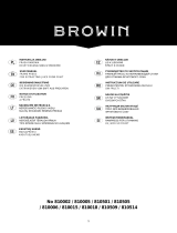 BROWIN 810015 Kasutusjuhend