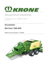 Krone BA BiG Pack 1290 HDP Kasutusjuhend