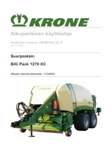 Krone BA BiG Pack 1270 XC Kasutusjuhend