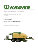 Krone BA Comprima CV 150 XC Plus (RP801-35) Kasutusjuhend