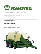 Krone BA BiG Pack 890 XC Kasutusjuhend