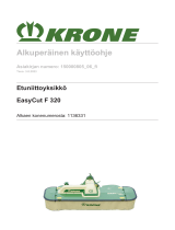 Krone BA EasyCut F 320 Kasutusjuhend