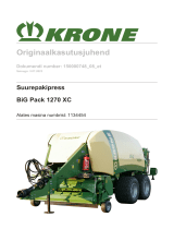 Krone BA BiG Pack 1270 XC Kasutusjuhend