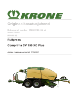 Krone BA Comprima CV 150 XC Plus (RP801-35) Kasutusjuhend