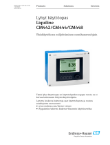 Endres+Hauser KA Liquiline CM442/CM444/CM448 Short Instruction