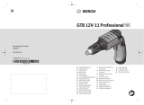 Bosch GTB 12V-11 Professional Cordless Screwdriver Kasutusjuhend