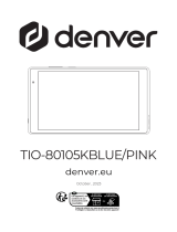 Denver TIO-80105KBLUEPINK Kasutusjuhend