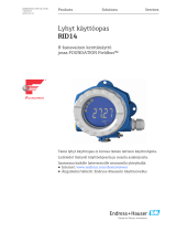 Endres+Hauser KA RID14 Short Instruction