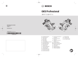 Bosch GKS Professional Cordless Circular Saw Kasutusjuhend