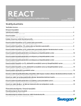 Swegon REACT V BMB, REACT V BMP, REACT V BBAC, REACT Parasol Zenith Omaniku manuaal