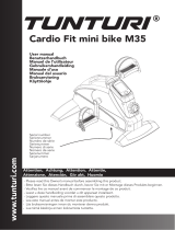 Tunturi Cardio Fit Mini Bike M35 Kasutusjuhend