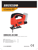 Rusta 956015900701 Cordless Jig Saw Kasutusjuhend