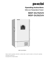 Phcbi MDF-DU502VH-PE Kasutusjuhend