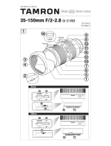 Tamron A058 Kasutusjuhend