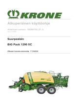 Krone BA BiG Pack 1290 XC Kasutusjuhend