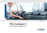 VDO TIS-Compact II (23 Sprachen)­ Kasutusjuhend