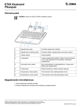 Zebra ET6x-näppäimistön Omaniku manuaal