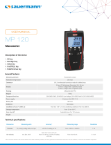 sauermann MP 120 Omaniku manuaal