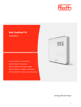 Roth Touchline PL paigaldusjuhend