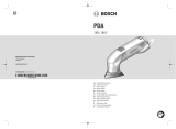 Bosch PDA 180 Kasutusjuhend